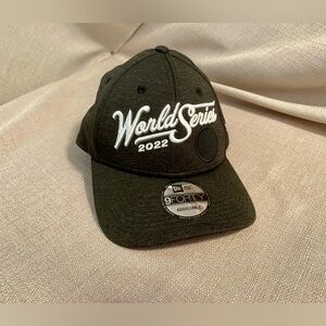 New Era Snapback Hat 2022 World Series Charcoal 9forty